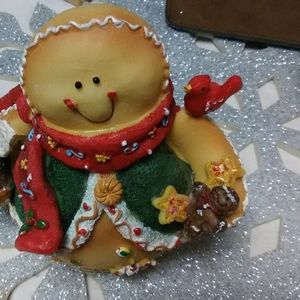 Adorable Resin Gingerbread man